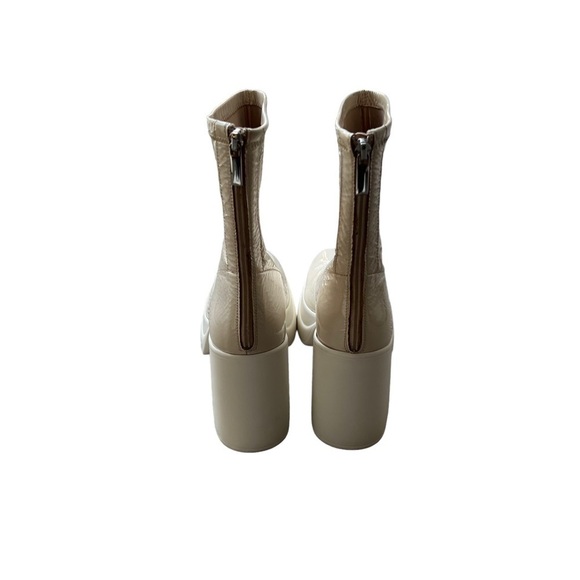 Free People - Double Stack Platform Bootie Sz39 1/2 - Picture 6 of 13